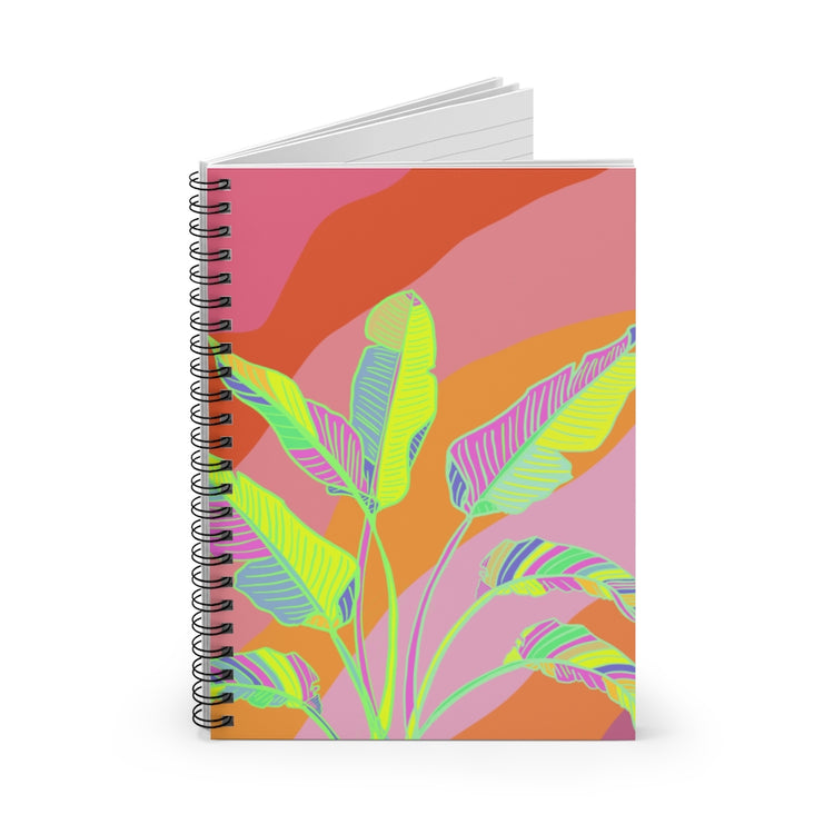 Banana Rave Spiral Notebook
