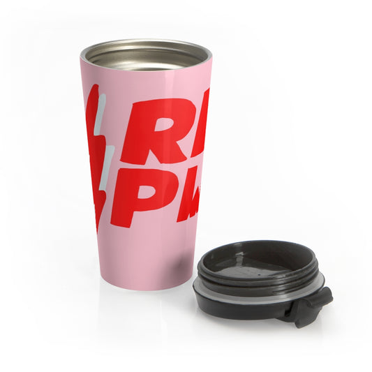 Girl PWR Stainless Steel Travel Mug