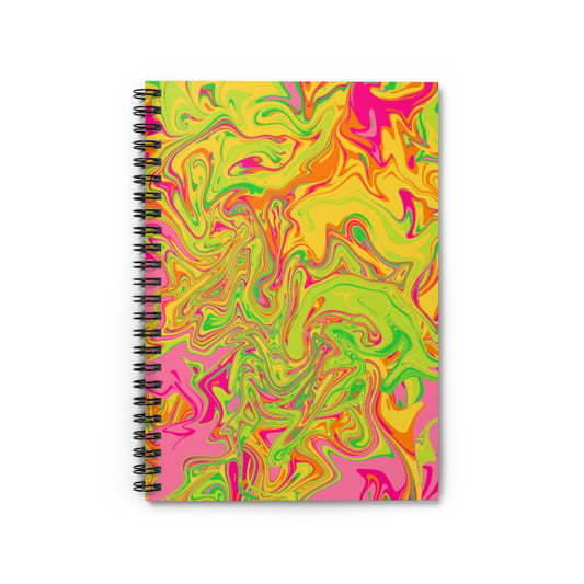 Dizzy Spiral Notebook