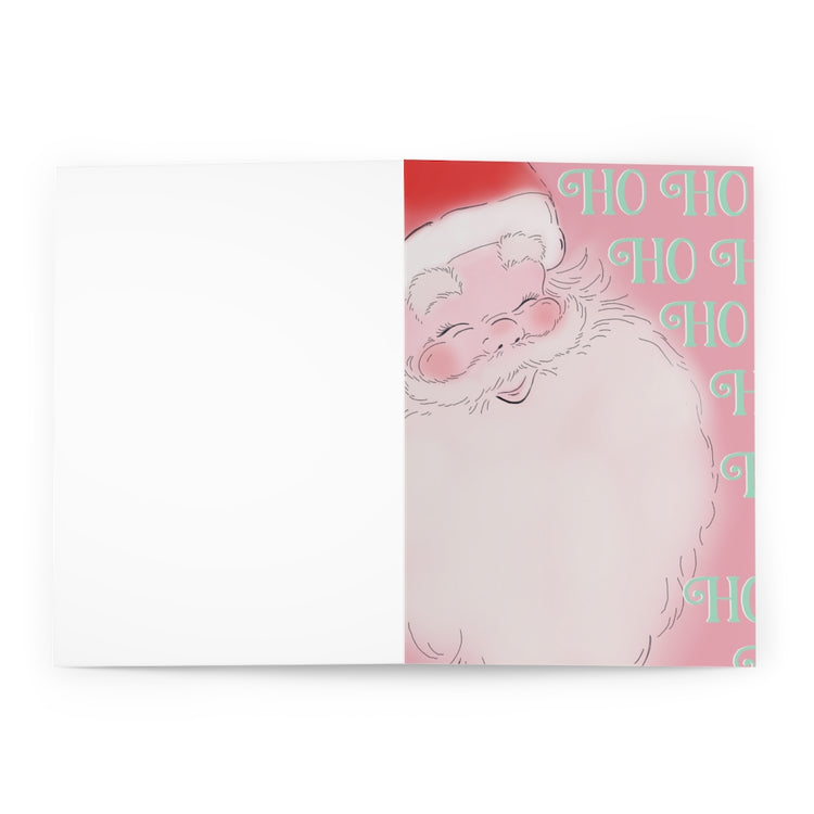 Ho Ho Ho Greeting Cards (5 Pack)