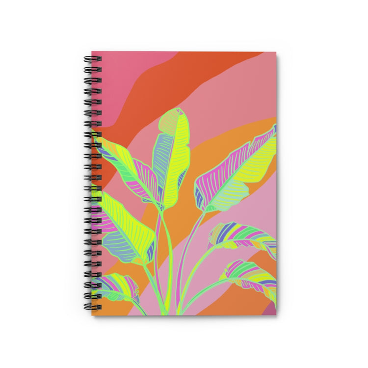 Banana Rave Spiral Notebook