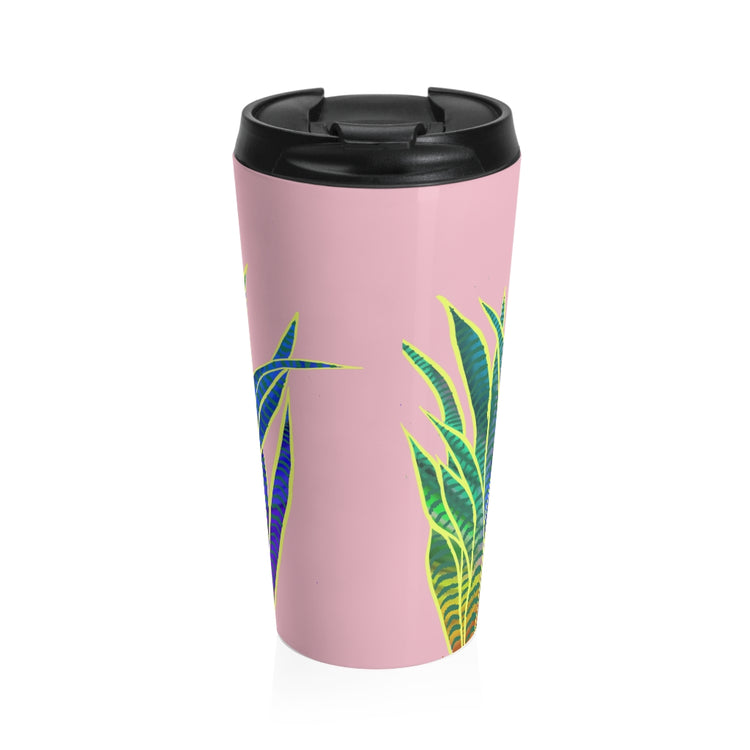 Sarah's Snake Plant Stainless Steel Travel Mug