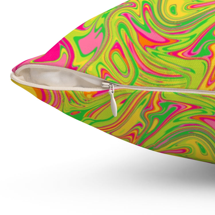 Dizzy Square Pillow
