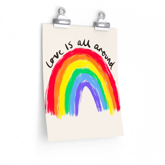 Love Is All Around vertical poster