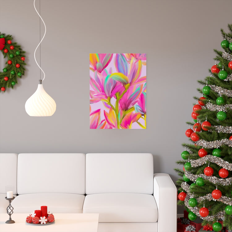 Mighty Magnolias vertical poster