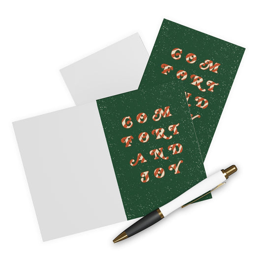 Comfort and Joy Greeting Cards (5 Pack)