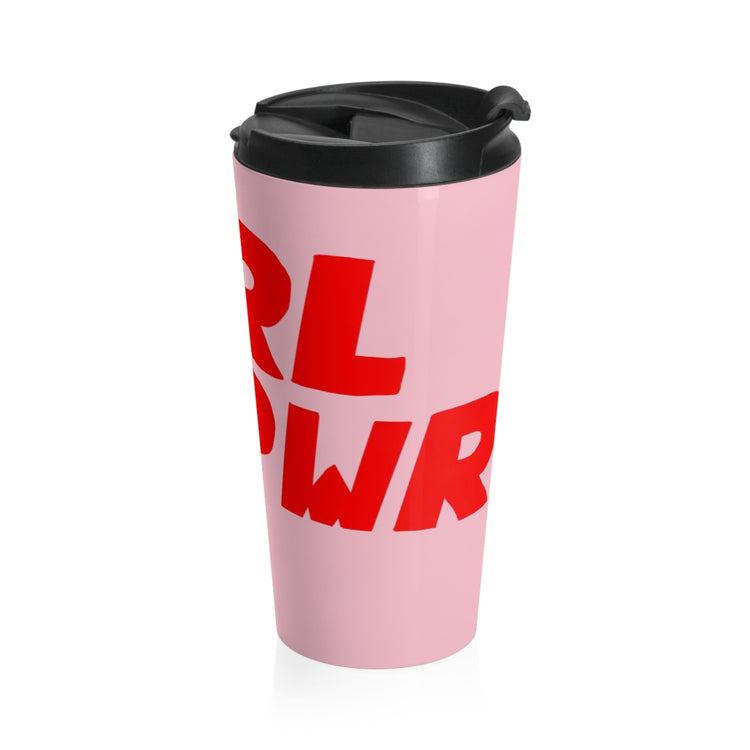 Girl PWR Stainless Steel Travel Mug