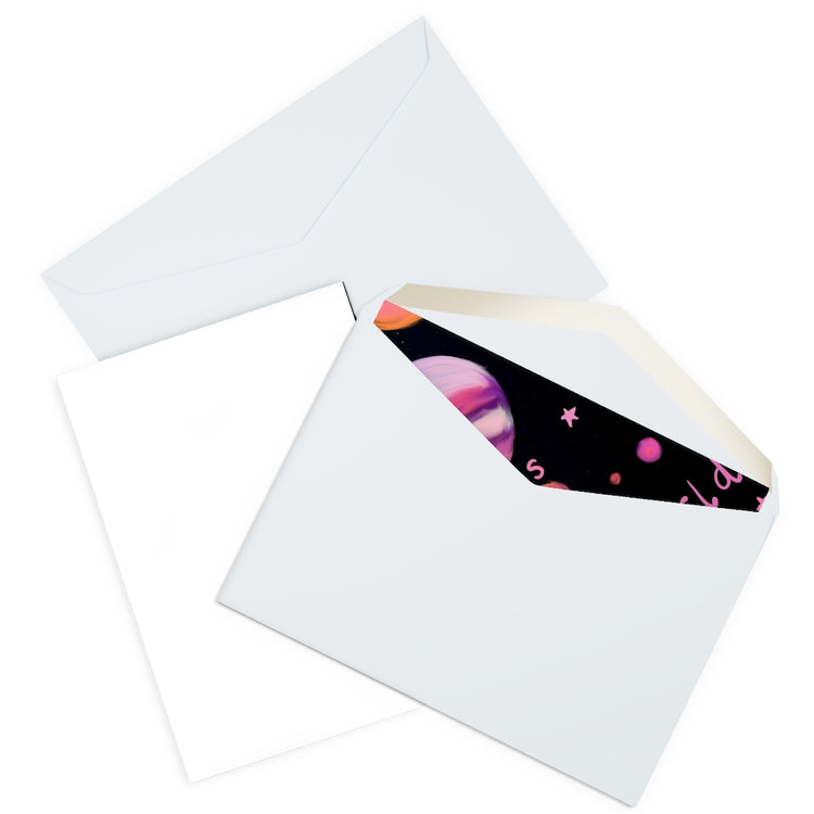 Out of this world Greeting Cards (5 Pack)