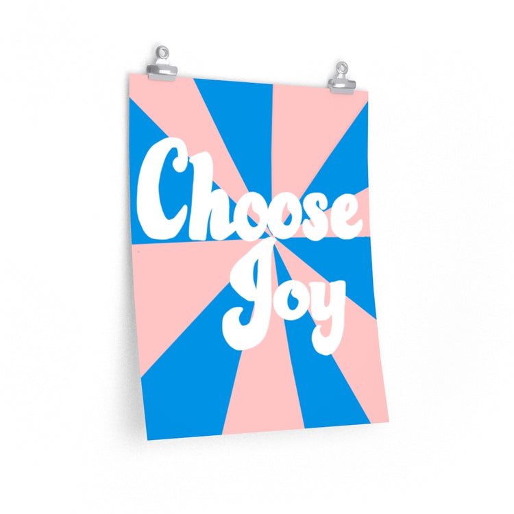Choose Joy vertical poster