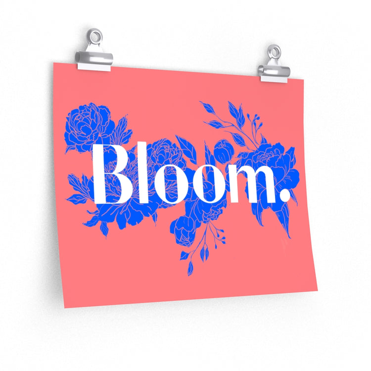 Bloom horizontal poster