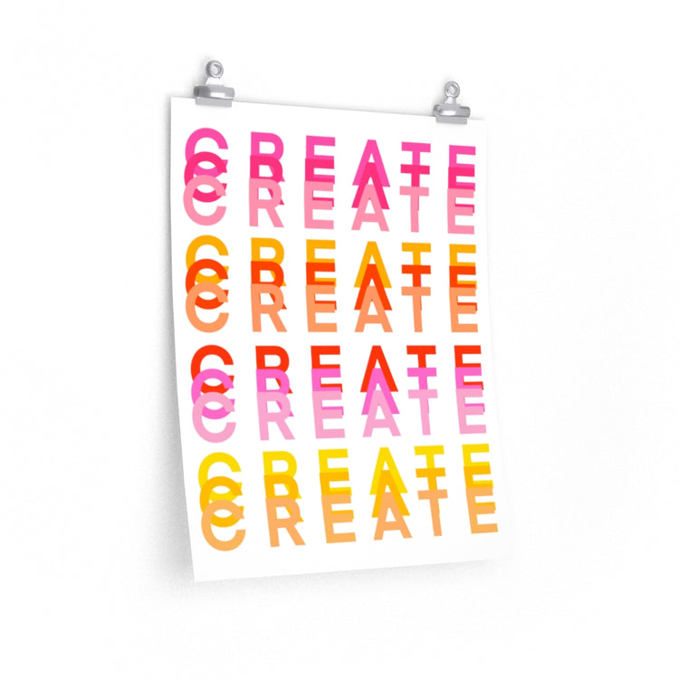 Create vertical poster
