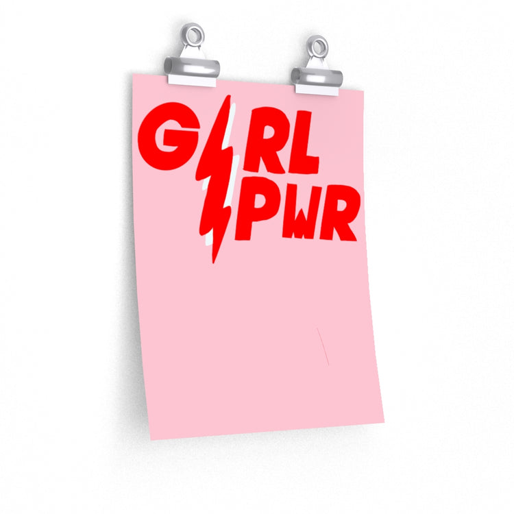 Girl PWR vertical poster