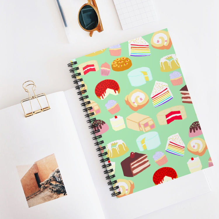 Cake For Days Spiral Notebook
