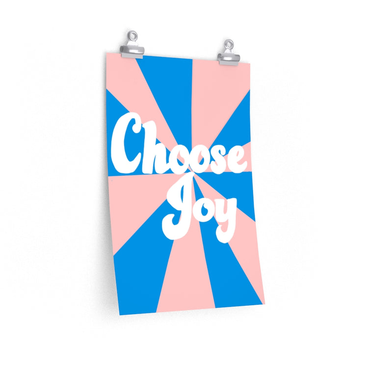 Choose Joy vertical poster