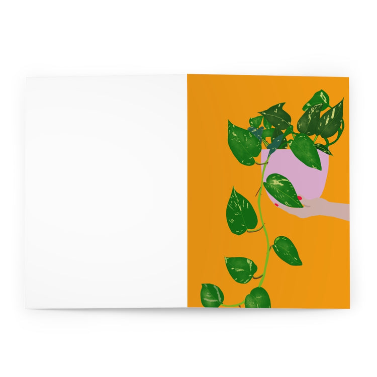 Pothos Power Greeting Cards (5 Pack)