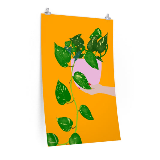 Pothos Power vertical poster