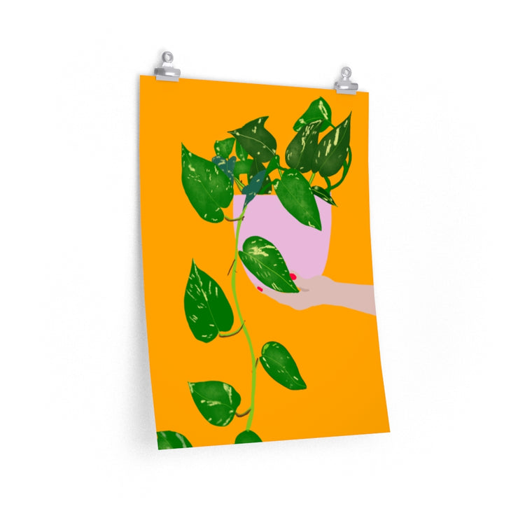 Pothos Power vertical poster
