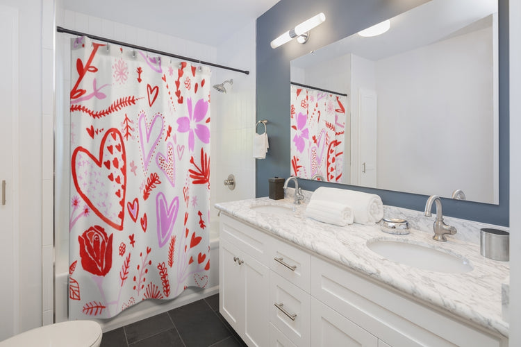 With Love Shower Curtain