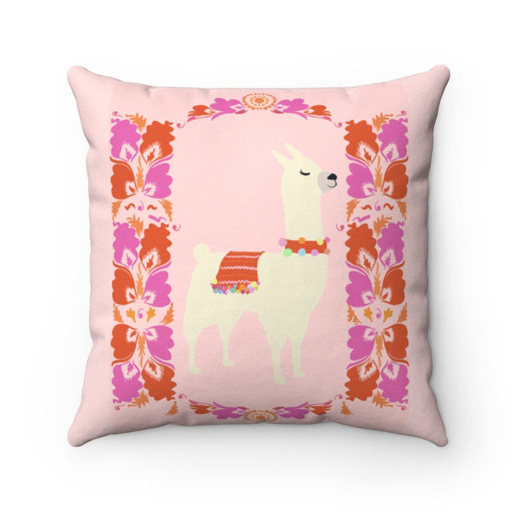 Lima Llama Square Pillow