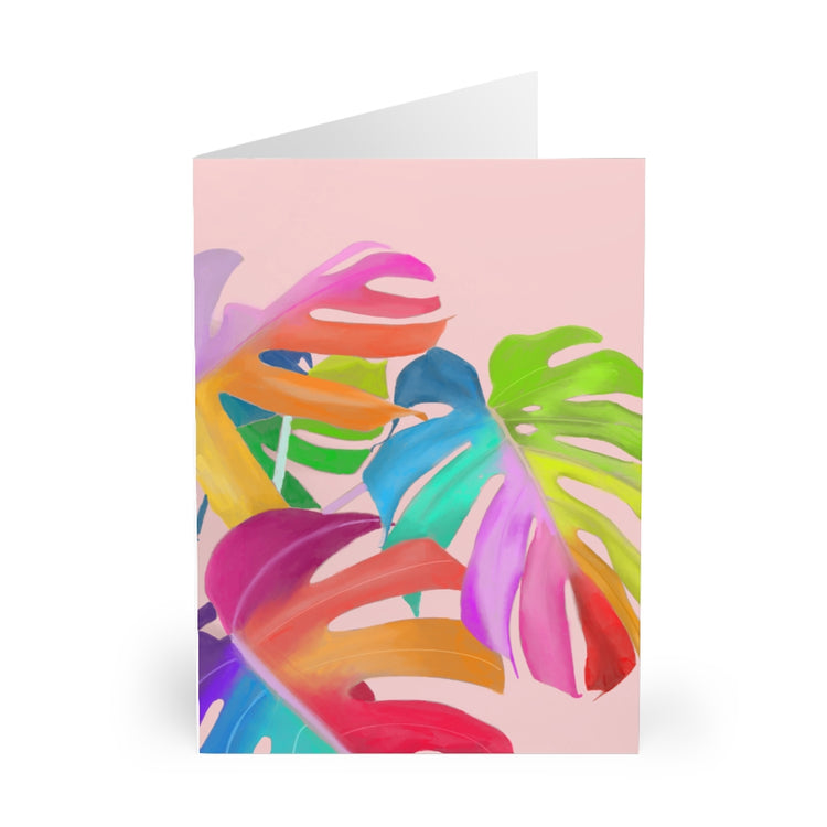 Magical Monstera Greeting Cards (5 Pack)