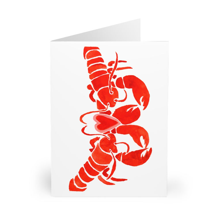 You're My Lobster Greeting Cards (5 Pack)