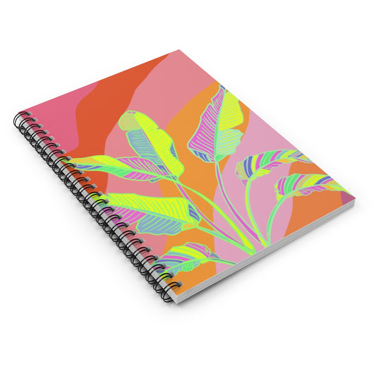 Banana Rave Spiral Notebook