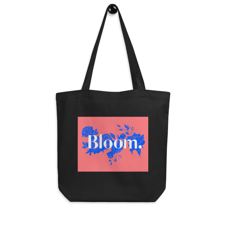 Bloom Coral Eco Tote Bag