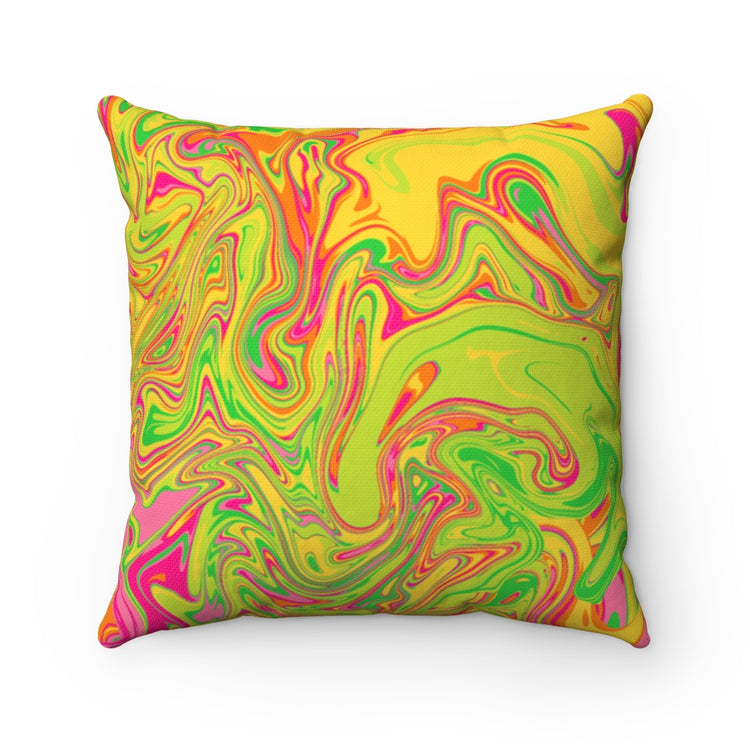 Dizzy Square Pillow