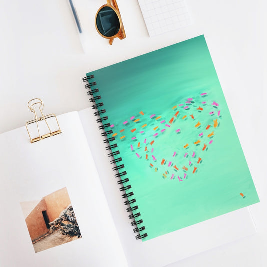Fish Love Spiral Notebook