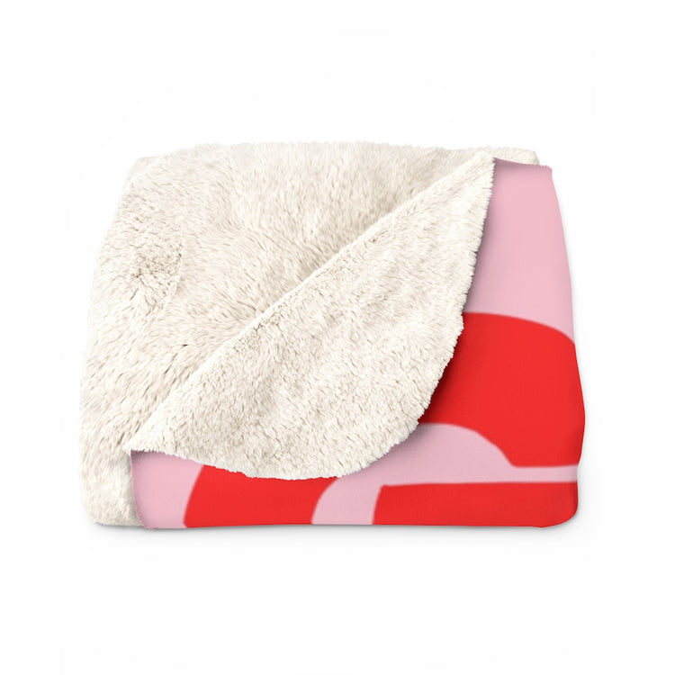 Girl PWR Sherpa Fleece Blanket