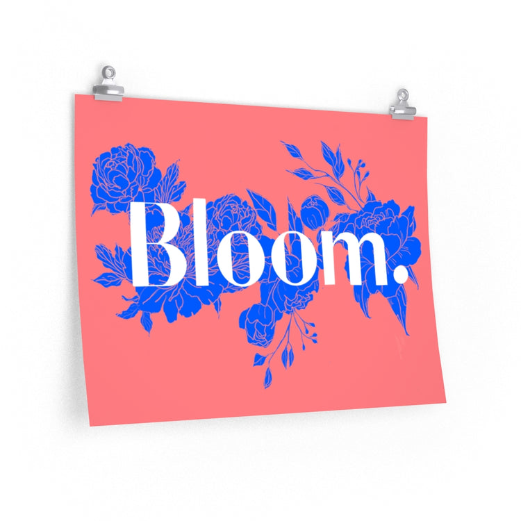 Bloom horizontal poster
