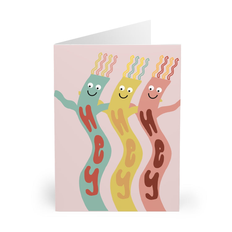 Hey Hey Hey Greeting Cards (5 Pack)