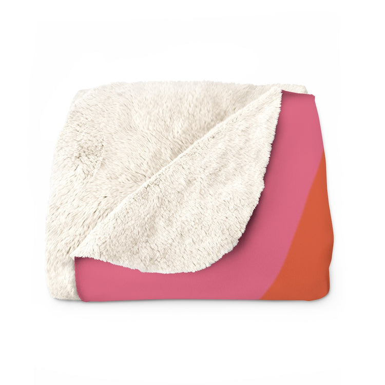Banana Rave Sherpa Fleece Blanket