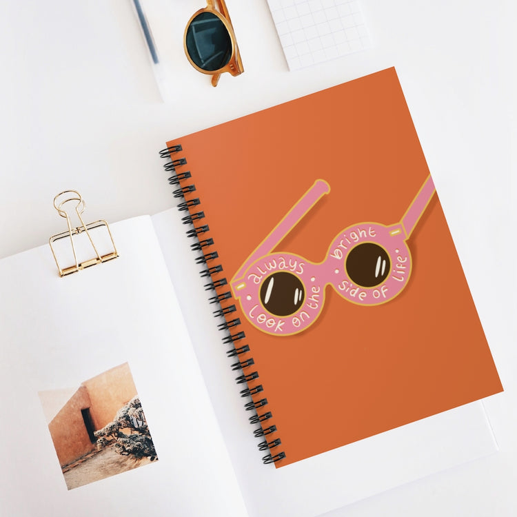 Brightside Spiral Notebook