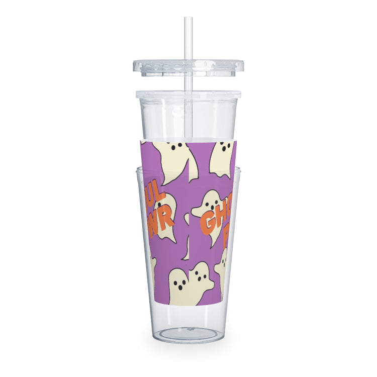 Ghoul PWR Plastic Tumbler with Straw