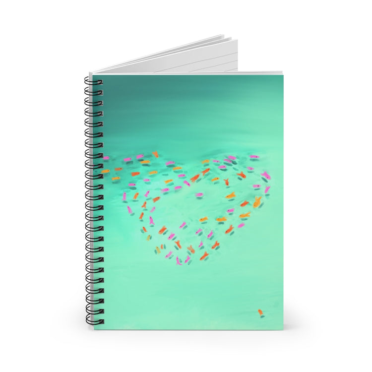 Fish Love Spiral Notebook