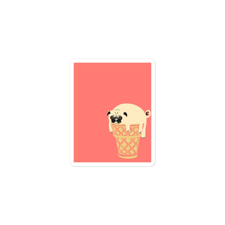 Pancakes and Ice Cream Sticker