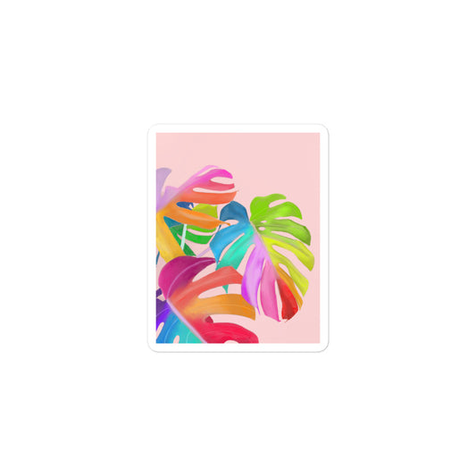 Magical Monstera Sticker