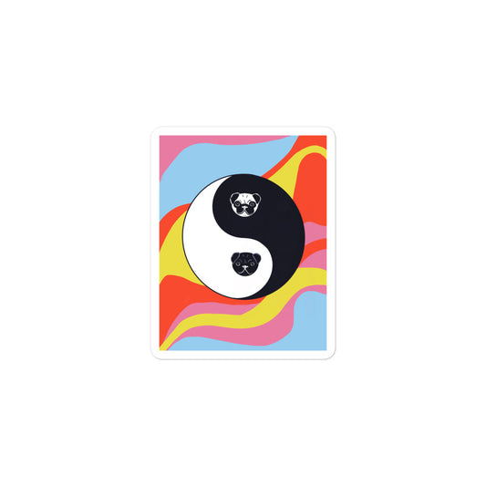 Yin Yang Pancakes sticker