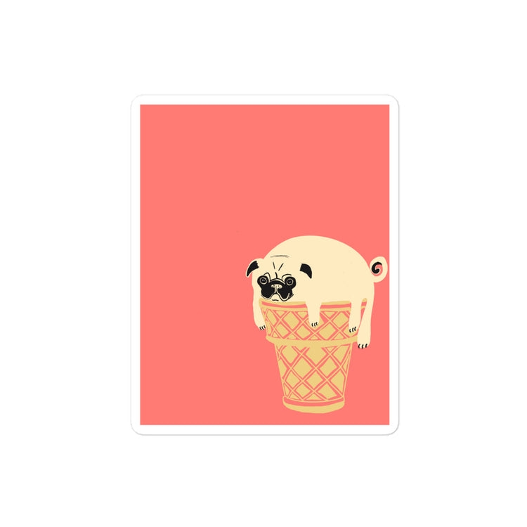 Pancakes and Ice Cream Sticker