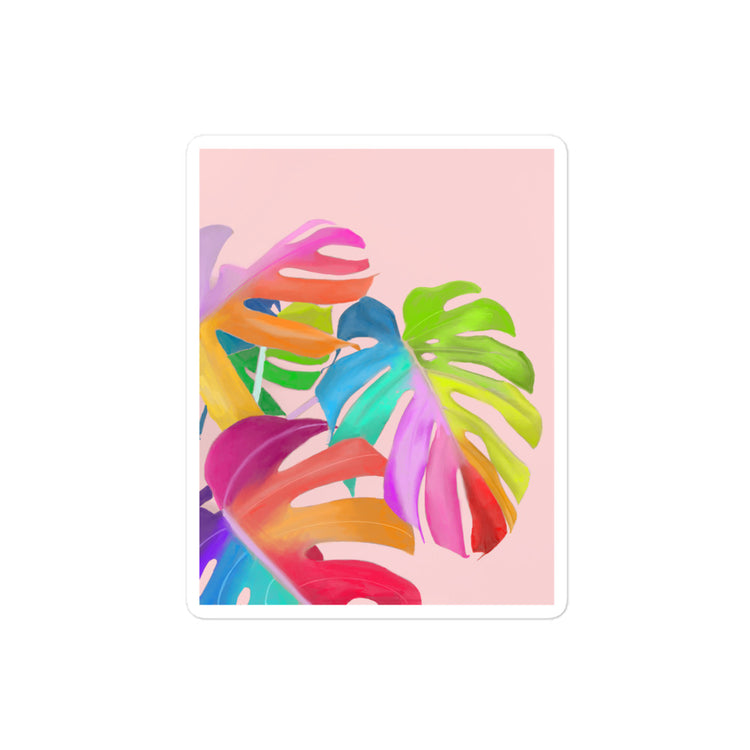 Magical Monstera Sticker