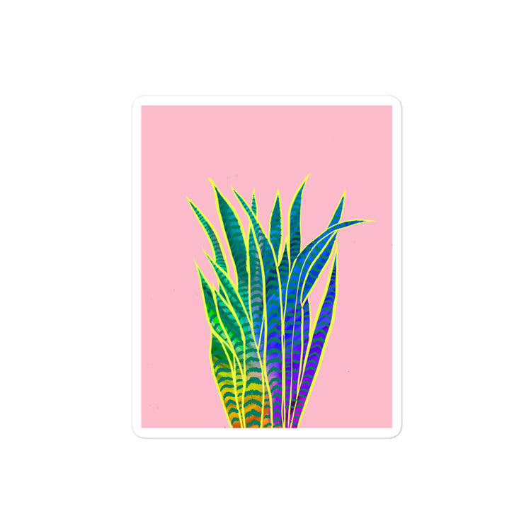 Sarah's Snake Plant sticker