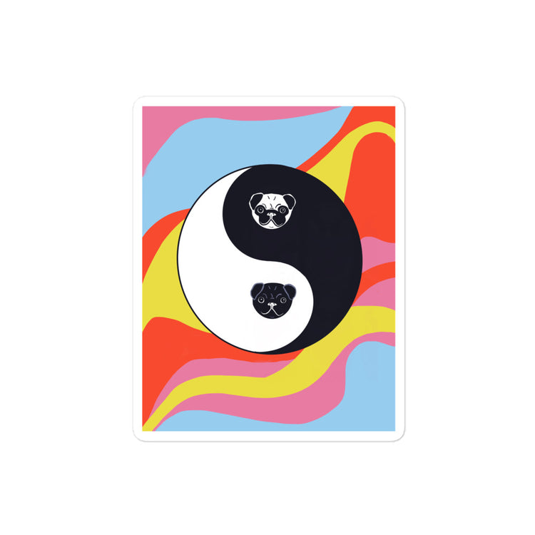 Yin Yang Pancakes sticker