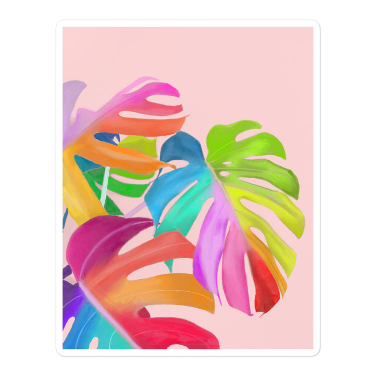 Magical Monstera Sticker
