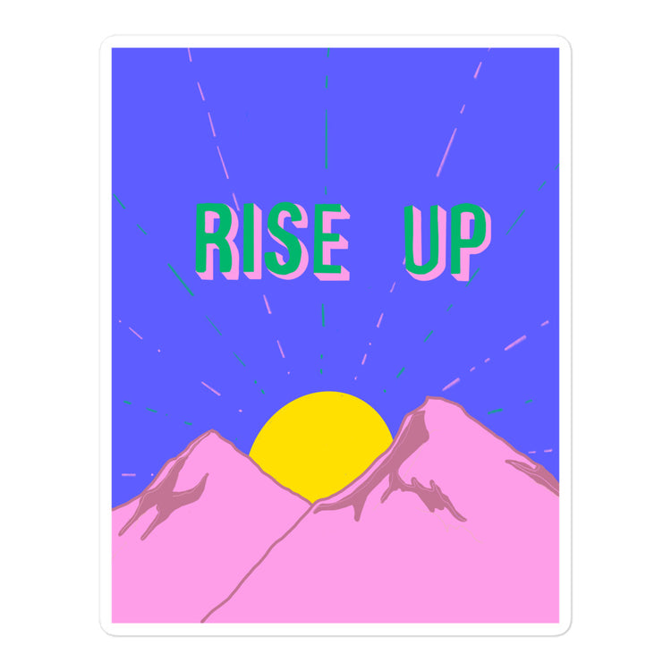 Rise Up Sticker