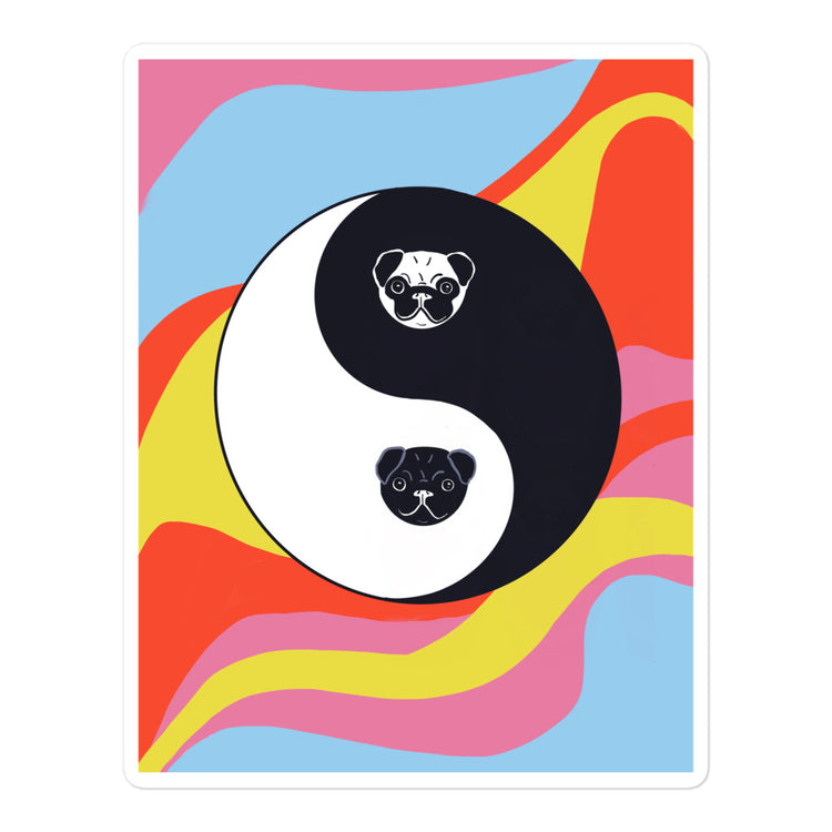 Yin Yang Pancakes sticker