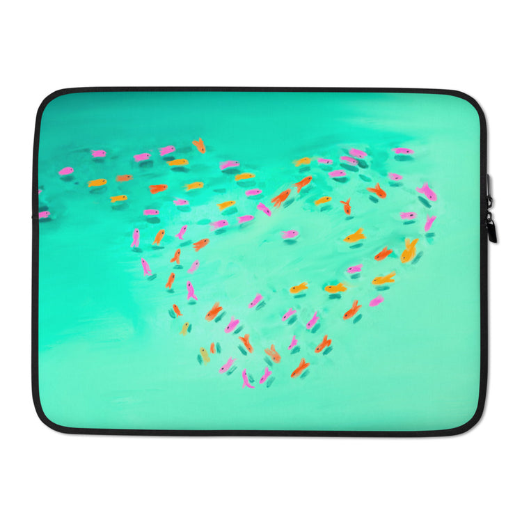 Fish Love Laptop Sleeve