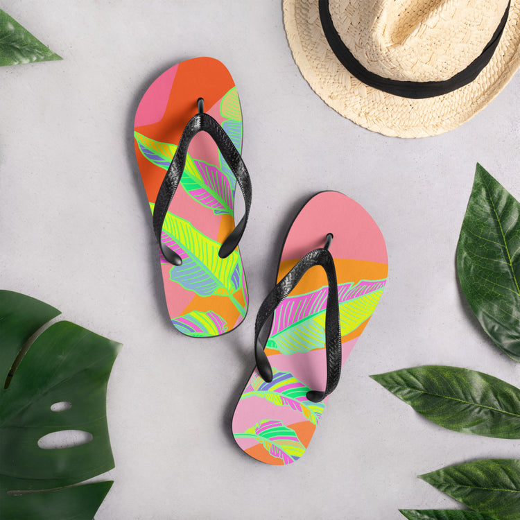 Banana Rave Flip-Flops
